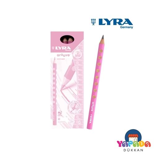 Lyra Groove Jumbo Graphite B Pembe Ergonomik Kurşun Kalem L1873361