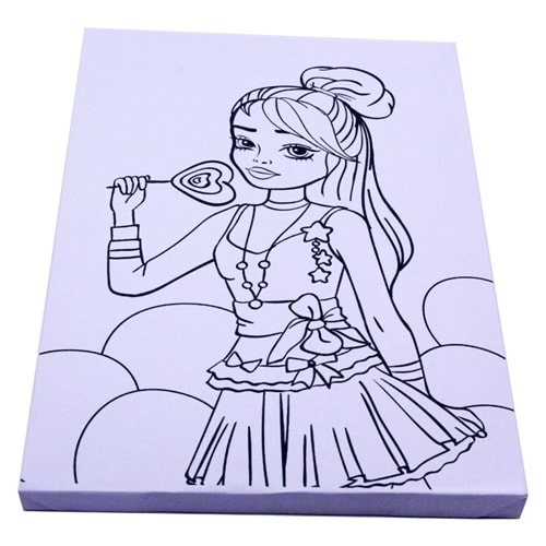 Südor My Dido Çerçeveli Tuval 25x35 Cm Desenli