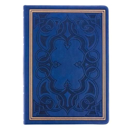 Victoria's Journals Vintage Old Book Defter Lacivert 14x20 cm 80 gr 160 yp Çizgili