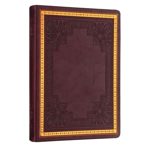 Victoria's Journals Old Book Lined Journal 14x20cm Burgundy