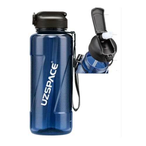 Uzspace 1500 Ml Pipetli Tritan Su Matarası 6058 Lavicert