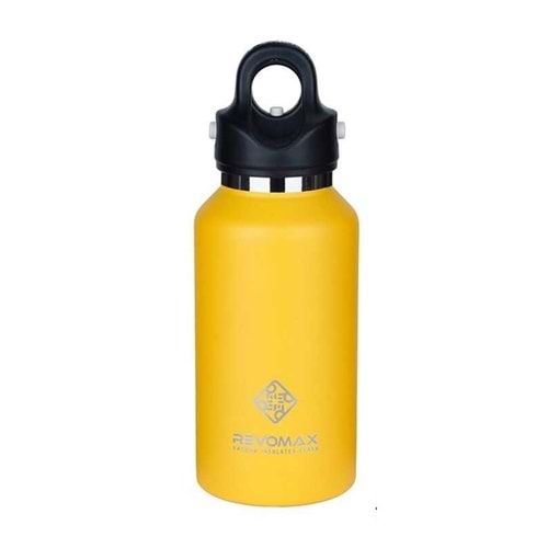 Vagonlife Revomax Çelik Termos 355Ml (12Oz) Turkuaz Sarı