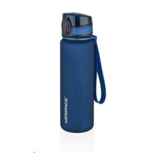 Uzspace 500 ml Tritan Su Matarası 3026 Koyu Mavi