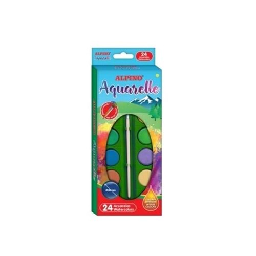 Alpino Aquarelle Suluboya 24 lü Aq-09
