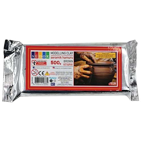 Südor Seramik Hamuru 500 gr. Kahve