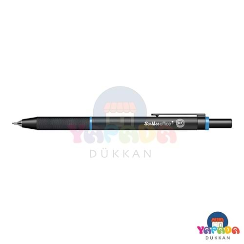 Scrikss Twist Mekanik Kurşun Kalem 0.7 mm Mavi