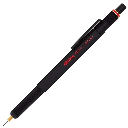 Rotring 800+ İki Fonksiyonlu kalem, Siyah 0.7 mm