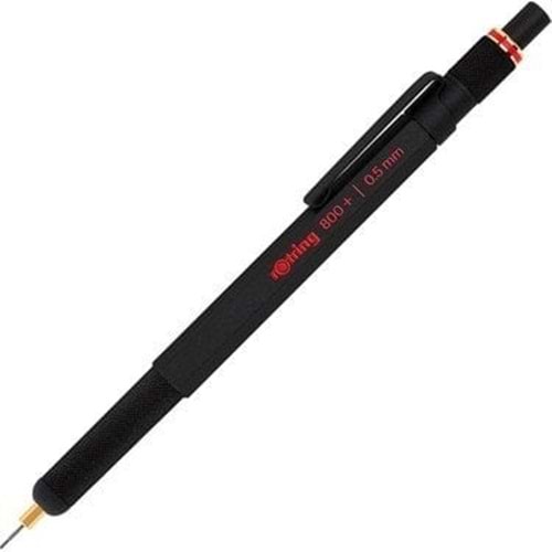 Rotring 800+ İki Fonksiyonlu kalem, Siyah 0.5 mm