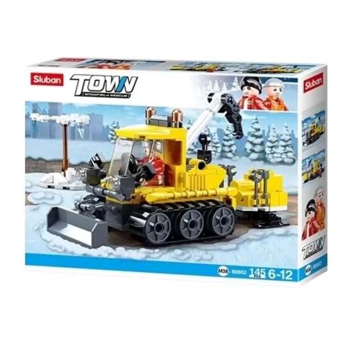 Sluban Town Kar Kurtarma Aracı - 145 Parça