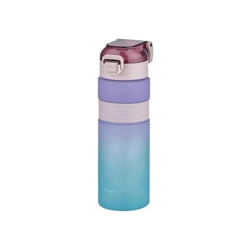 Vagonlife 800Ml Çift Renk Motivasyon Su Matarası Vgn 2228