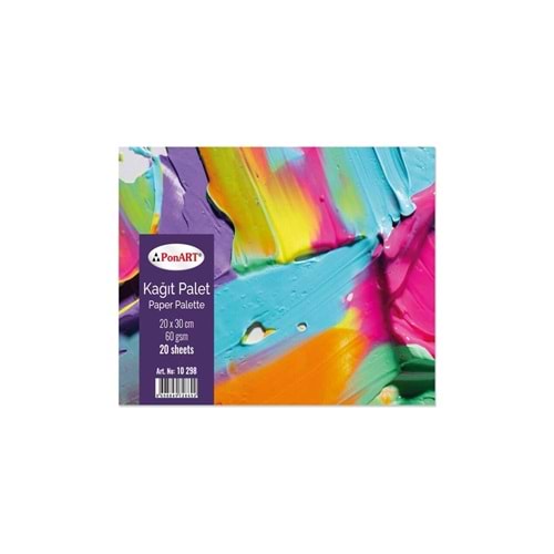 Ponart Dosyalı Kağıt Palet 20 Tabaka 20*30 cm