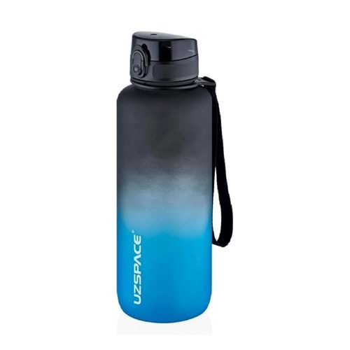 Uzspace 1500 Ml Tritan Su Matarası 3056 Blue - Black