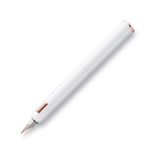Lamy Dialog CC Dolma Kalem 14K Altın F Uç Beyaz