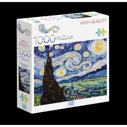 Ca Games 1000 Parça Puzzle Yıldızlı Gece