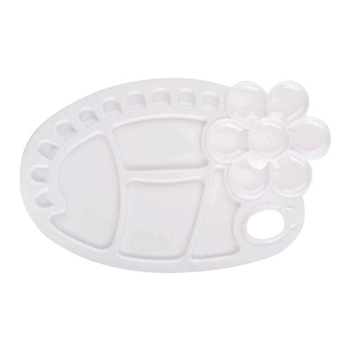 Monart Plastik Büyük Boy Oval Palet PTF21