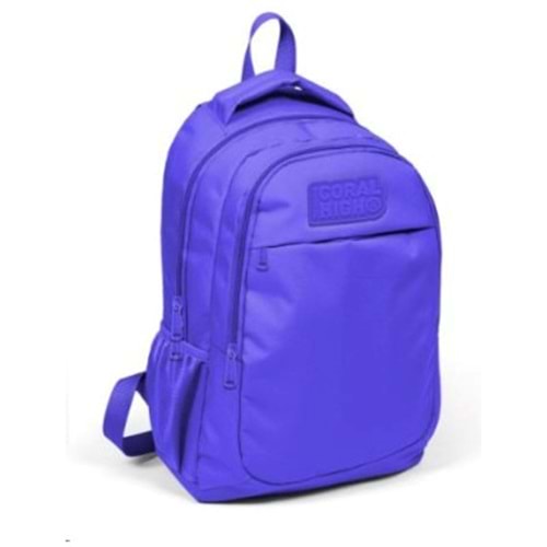 Coral High Kids Lavanta Üç Bölmeli Okul Sırt Çantası 14402