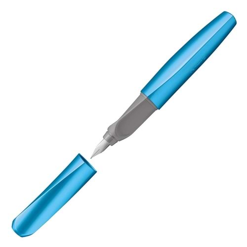 Pelikan Twist Dolma Kalem M Uç Metalik Buz Mavisi