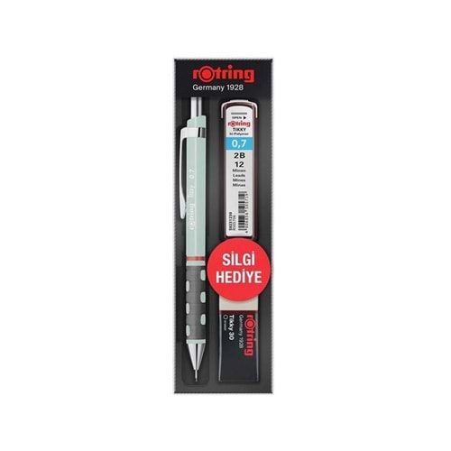 Rotring Tikky Min Silgi 3'lü Okul Seti- 0.7 Opal Mavi