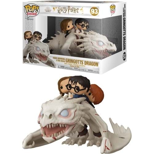 Funko Pop! Figür: Harry Potter Ukranian Ironbelly w/Ron, Hermionie