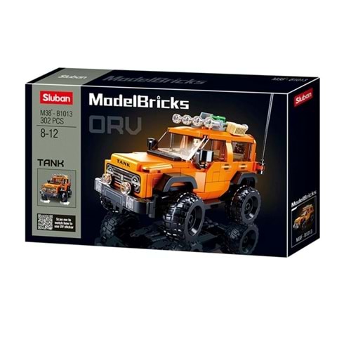 Sluban Model Bricks Off Road Aracı Turuncu