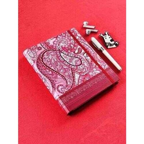 Victorias Journals Gizli Spiralli Ayraçlı Planlayıcı Defter Lastikli 17X23 100 Gr Haftalık 112 Sayfa