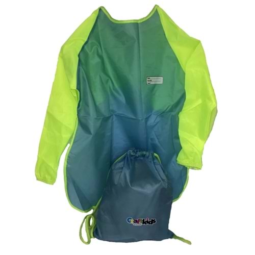 Craft Kids CRF2468 / CRFXL1357 XL 60 cm Çantalı Çocuk Boyama Önlüğü