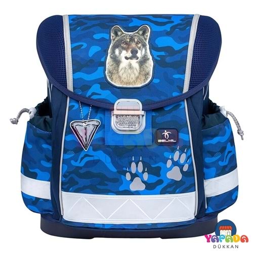 Belmil Classy Alpha Wolf 403-13/AG/29 19 L Tokalı Ortopedik Okul Sırt Çantası