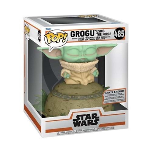 Funko POP Deluxe Figür - Star Wars: The Mandalorian - The Child Using The Force Elektronik Figür