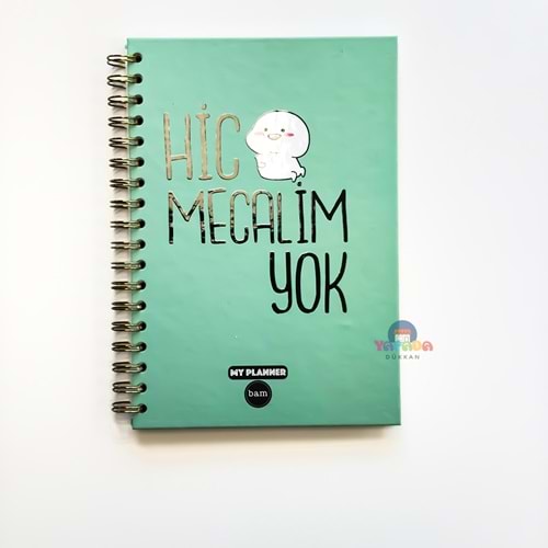 Bam My Planner Konuşan Ajanda - Hiç Mecalim Yok