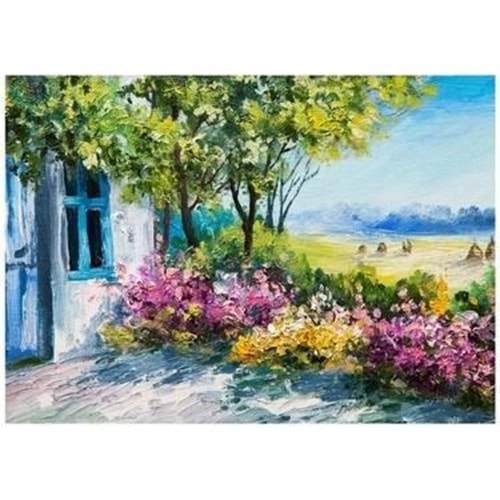 Keskin Color 500 Parça Bahçedeki Çiçekler Puzzle