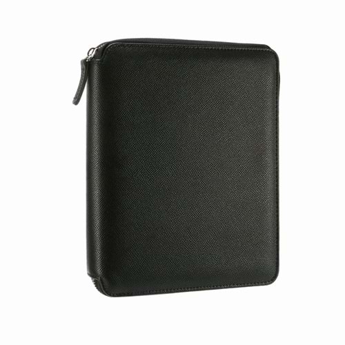 Victoria's Journals Zipper Folder Journal Siyah