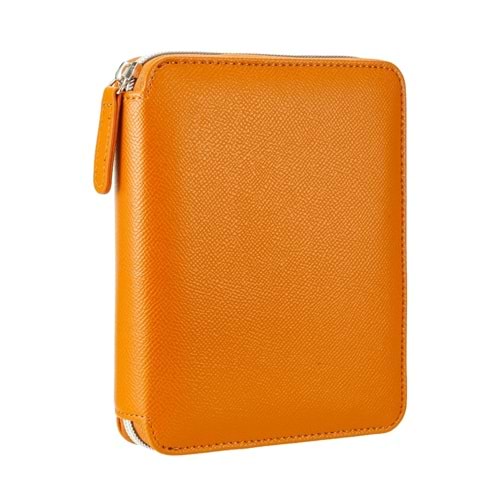 Victoria's Journals Zipper Folder Journal Taba kahve 10.5x14.8
