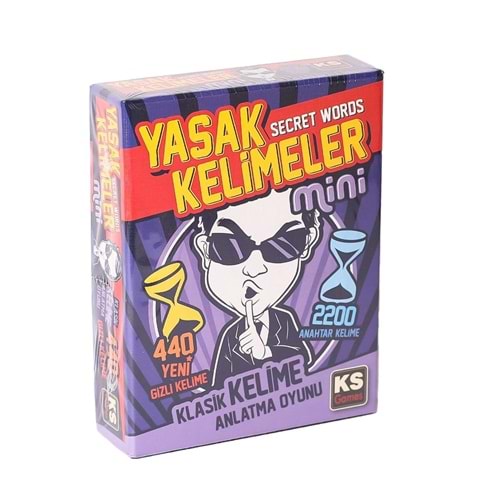 Ks Games Yasak Kelimeler Mini Kutu Oyunu