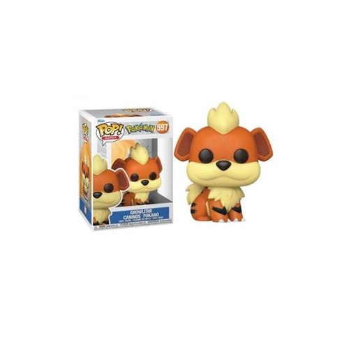 Funko POP Games :Pokemon- Growlithe Caninos Fukano