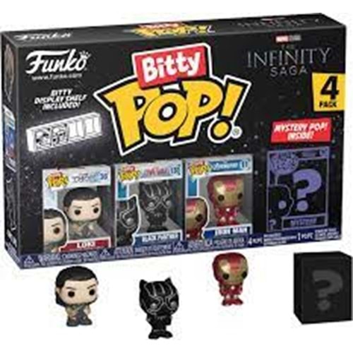 Funko Bitty POP : Marvel -Loki 4 lü Paket