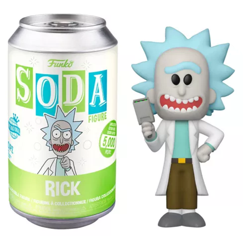 Funko Soda Figür : Rick and Morty- Rick