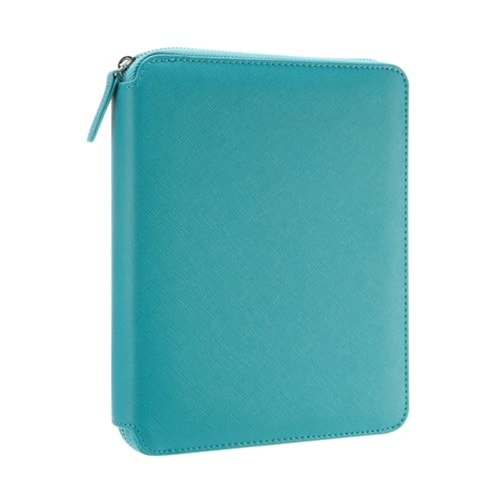Victoria's Journals Sofia Zipper Folder Organizer Turkuaz 14.8X21cm