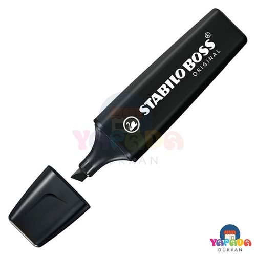 STABILO BOSS ORIGINAL 70/46 Siyah Fosforlu İşaretleme Kalemi