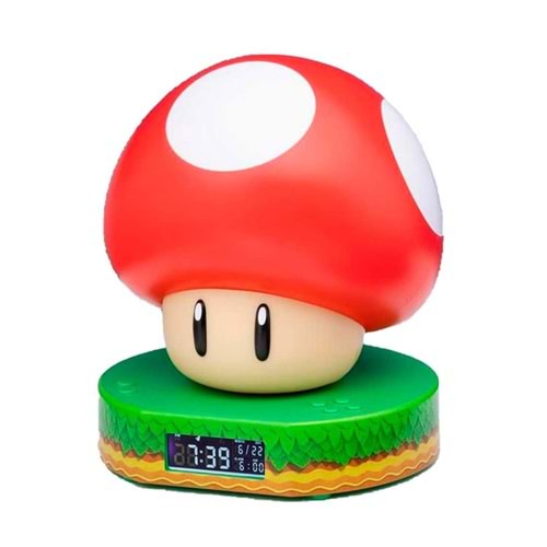 Paladone Super Mushroom Digital Alarm Clock