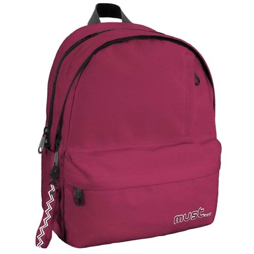 Must Monochrome Bordo Sırt Çantası Backpack 4CA