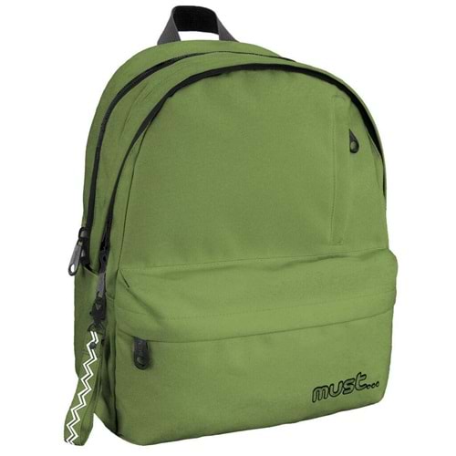 Must Monochrome Plus Yeşil Sırt Çantası Backpack