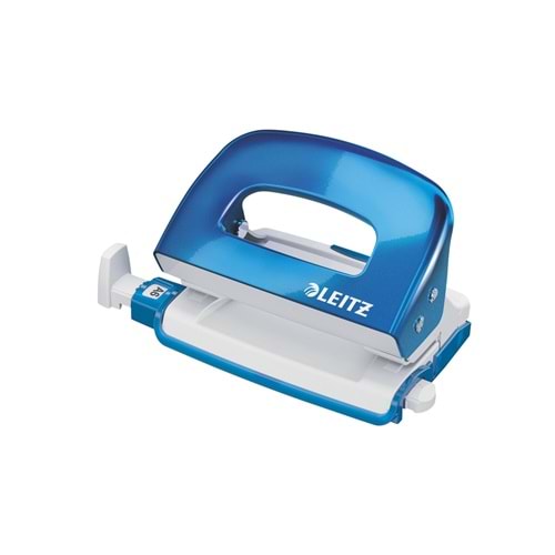 Leitz 50601036 Metalik Mavi NeXXt Serisi WOW Metal Mini Ofis Delgeç 10 Sayfa