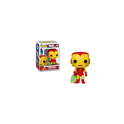 Funko POP Figür Marvel: Holiday Iron Man With Bag