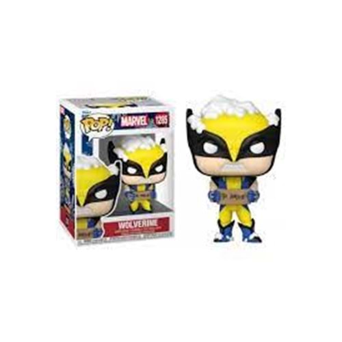 Funko POP Marvel: Holiday- Wolverine w/ Sign