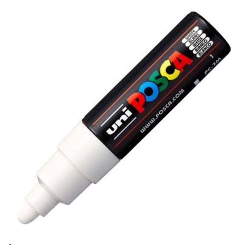Uni Posca Akrilik Marker / 4.5-5.5 mm Beyaz