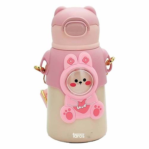 Taros Quokka Life Astronaut Animal Çelik Matara 520ml