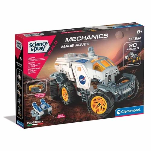 Clementoni Bilim ve Oyun: Mechanics Mars Rover