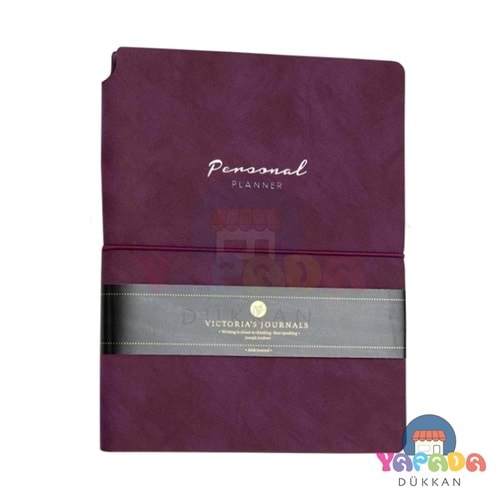Victoria's Journals Bujo Kraft Süet Defter Süet 96 Yaprak A6