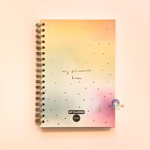 Bam My Planner Konuşan Ajanda - Rainbow