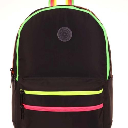 Kaukko Magic Dreams Sırt Çantası Color Zipper Black K1729